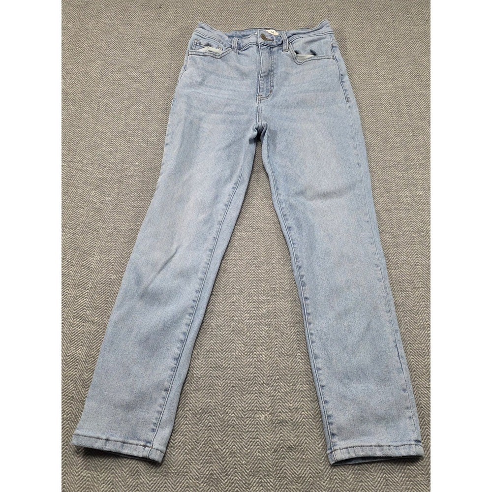 Willow Root Women's Size 28 Light Wash Mom Jeans Denim